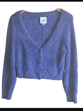 Aerie Eyelash Buttoned Down Sweater Cardigan
